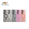 Slim Matte TPU Case for Samsung  Transparent, Magnetic Cover