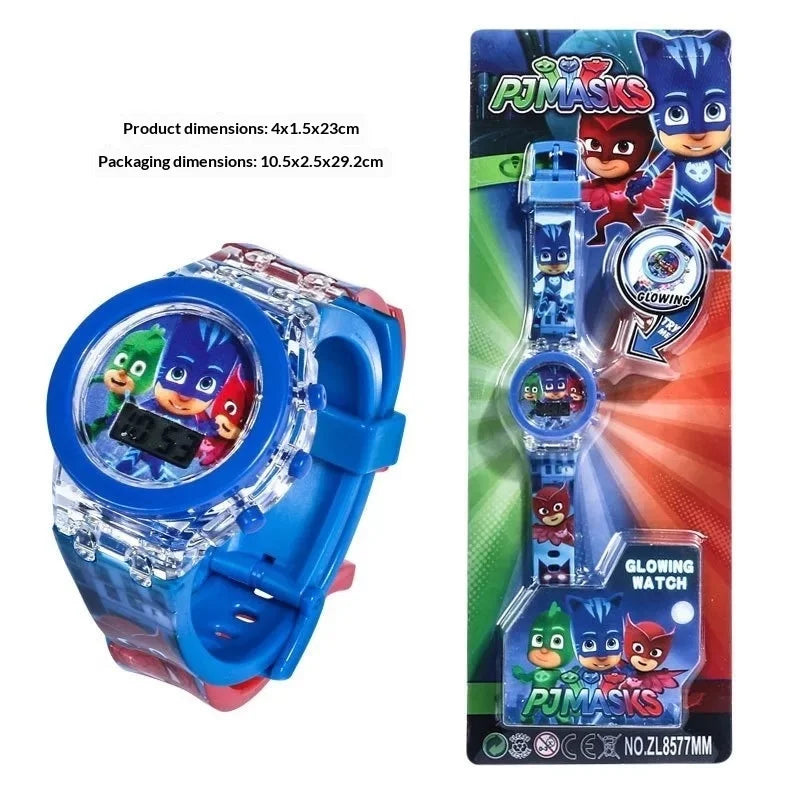 Children's Cartoon Digital Watch with Lights