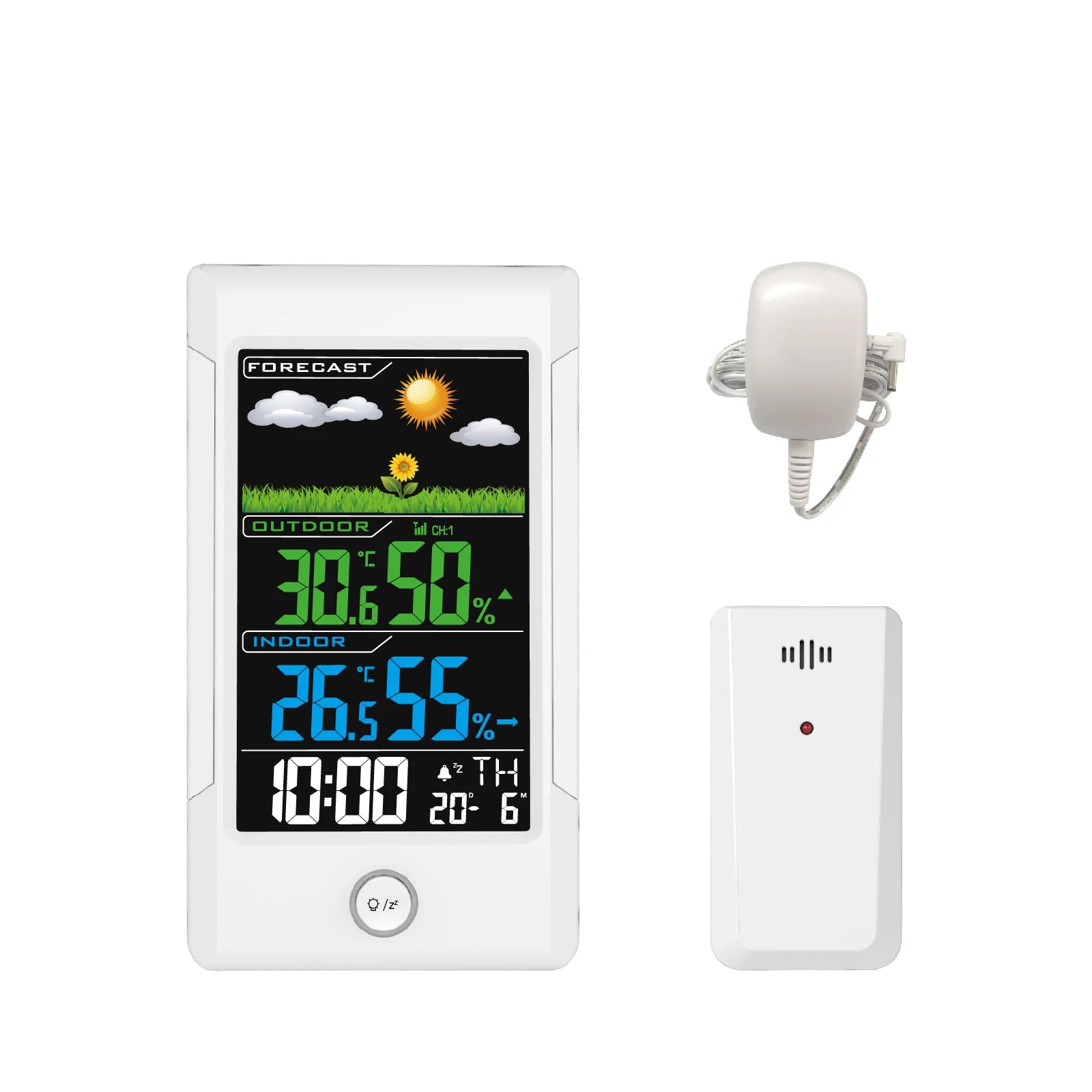 Ewetime Wireless Thermo-Hygrometer Weather Station