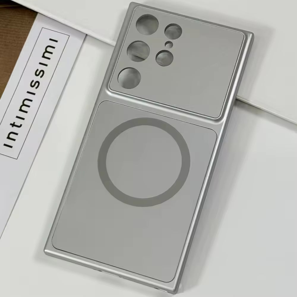 LuxShield AG-Glass Magnetic Case for Samsung Galaxy