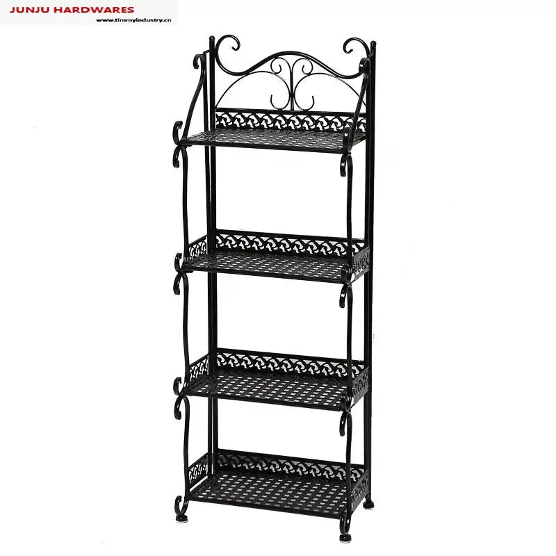 Hot Sale Storage Rack System of Iron Rack Stand with 4-layer