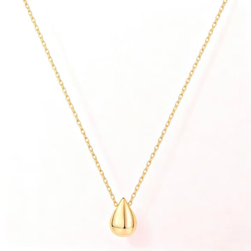 Elegant Water Drop Stainless Steel Necklace