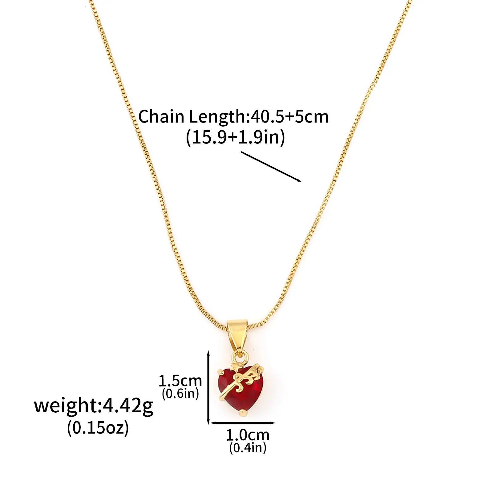 Elegant Zircon Heart Bow Necklace for Women