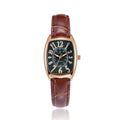 Luxury Retro Ladies Watch with Leather Strap