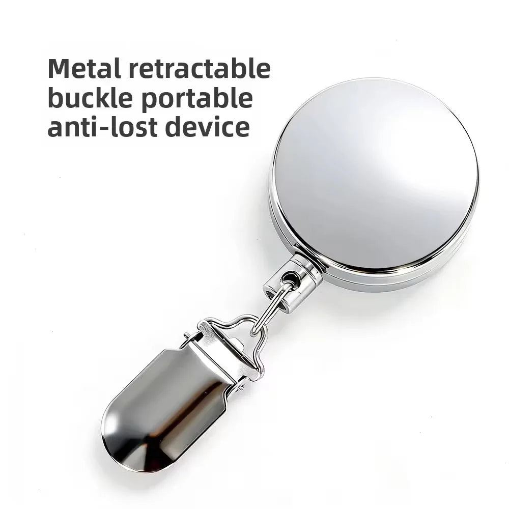 M-50 Retractable Towel Holder - No-Drill Self-Retracting Towel Clip