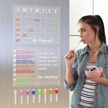 Magnetic Fridge Memo Planner Board
