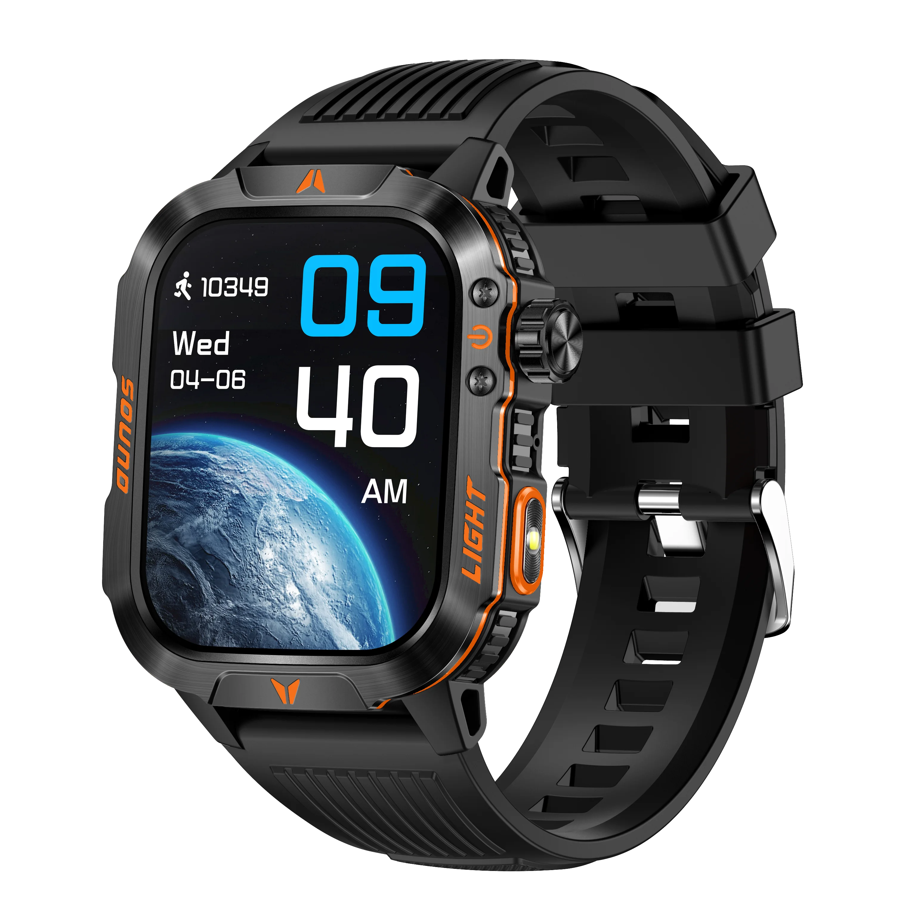 2026 Stainless Steel Waterproof Smartwatch with Bluetooth