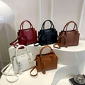 Designer Saddle Shoulder Bags Women's Vintage PVC PU Shoulder Bag for