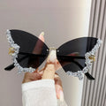 Women's Luxury Diamond Butterfly Sunglasses UV400