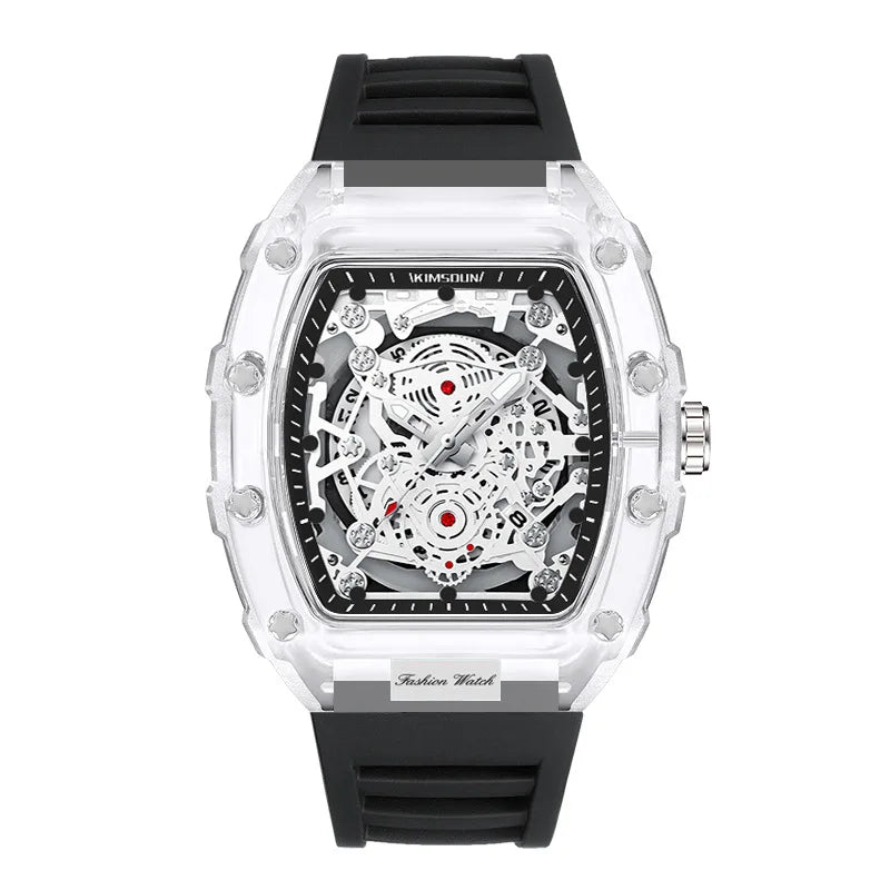 Men's Wine Barrel Quartz Watch