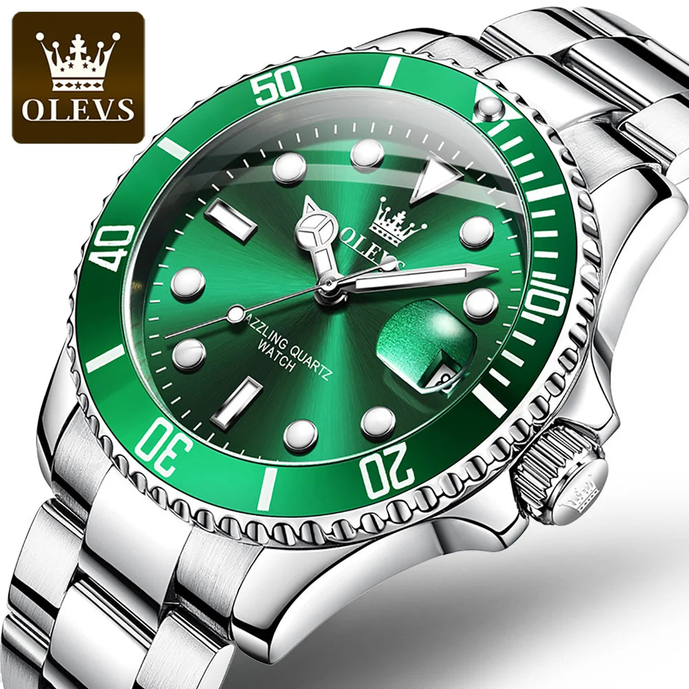 Olevs Luxury Quartz Men's Watch
