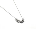 Elegant Silver Bead Necklace for Women