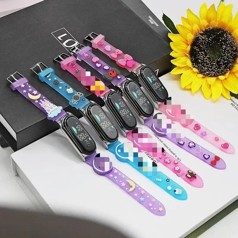 3D Cartoon Kids Quartz Watch for School