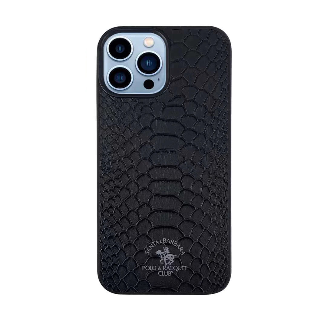 POLO Knight for iPhone 13 Pro Max Case for Crocodile and Snake Texture PU Leather Mobile Phone Cover