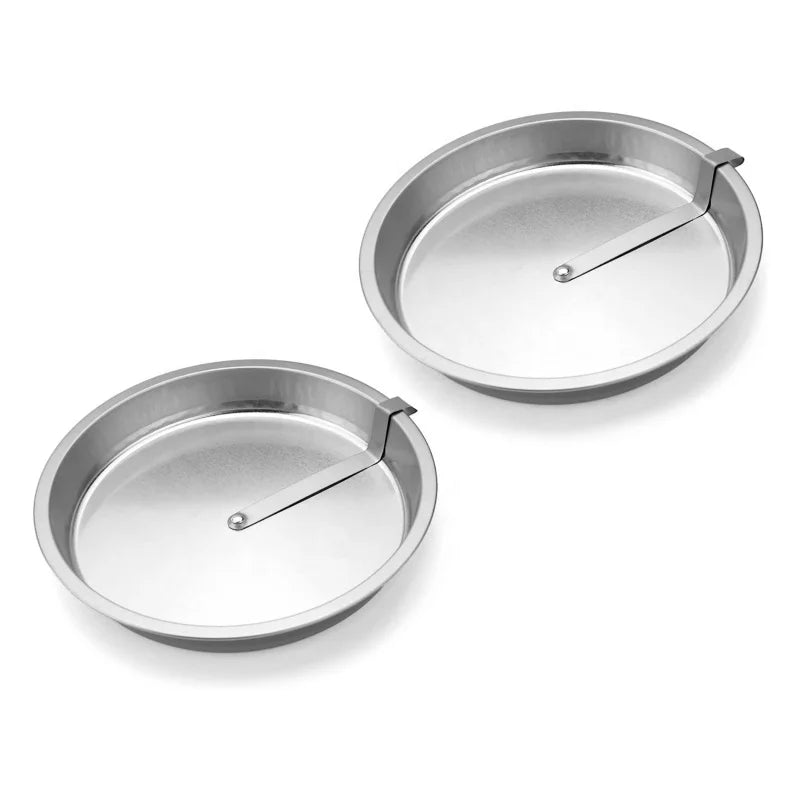 Set of 2 Easy-Out Cake Pans Quick Release 9\" Diameter X 1 1/2\"H