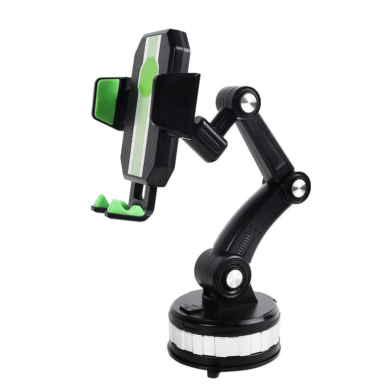 Ultra-Stable Motorcycle Phone Holder with Anti-Slip & Auto-Locking Mechanism