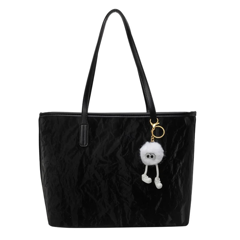 Large Capacity Zipper Closure Tote Bag for Women