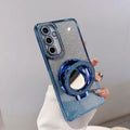 Bling Chrome Kickstand Sparkling Case – Soft Cover