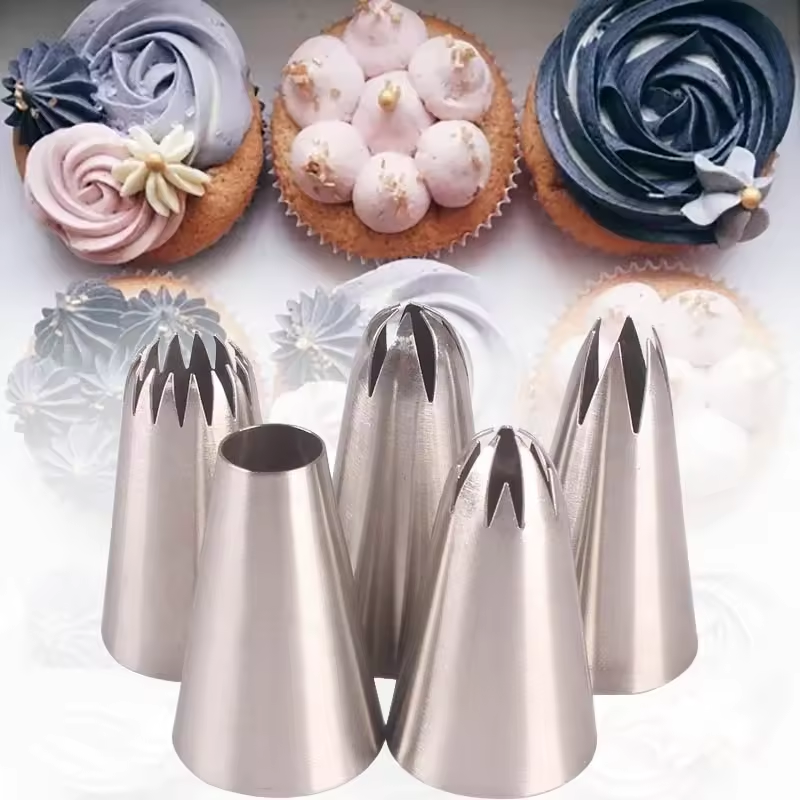 Stainless Steel Cake Nozzle Set