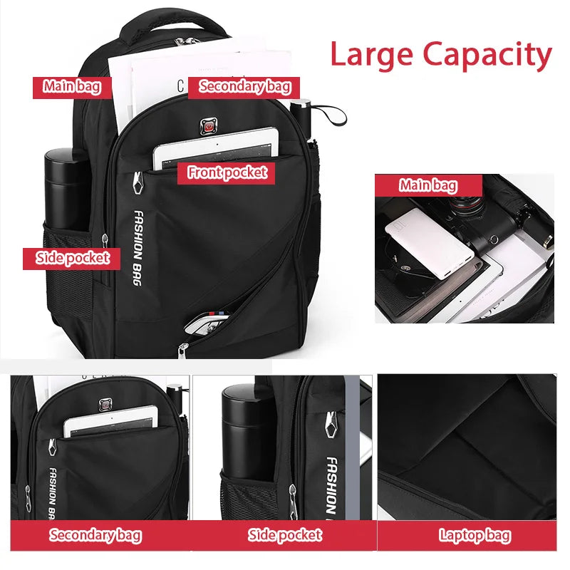 Luxury Waterproof Unisex Laptop Backpack