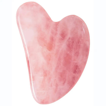 Wholesale White Rose Quartz Gua Sha Set