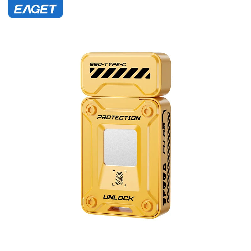 EAGET FU80-1 Pendrive Type-c Thumb Drive 560MB/S Fingerprint