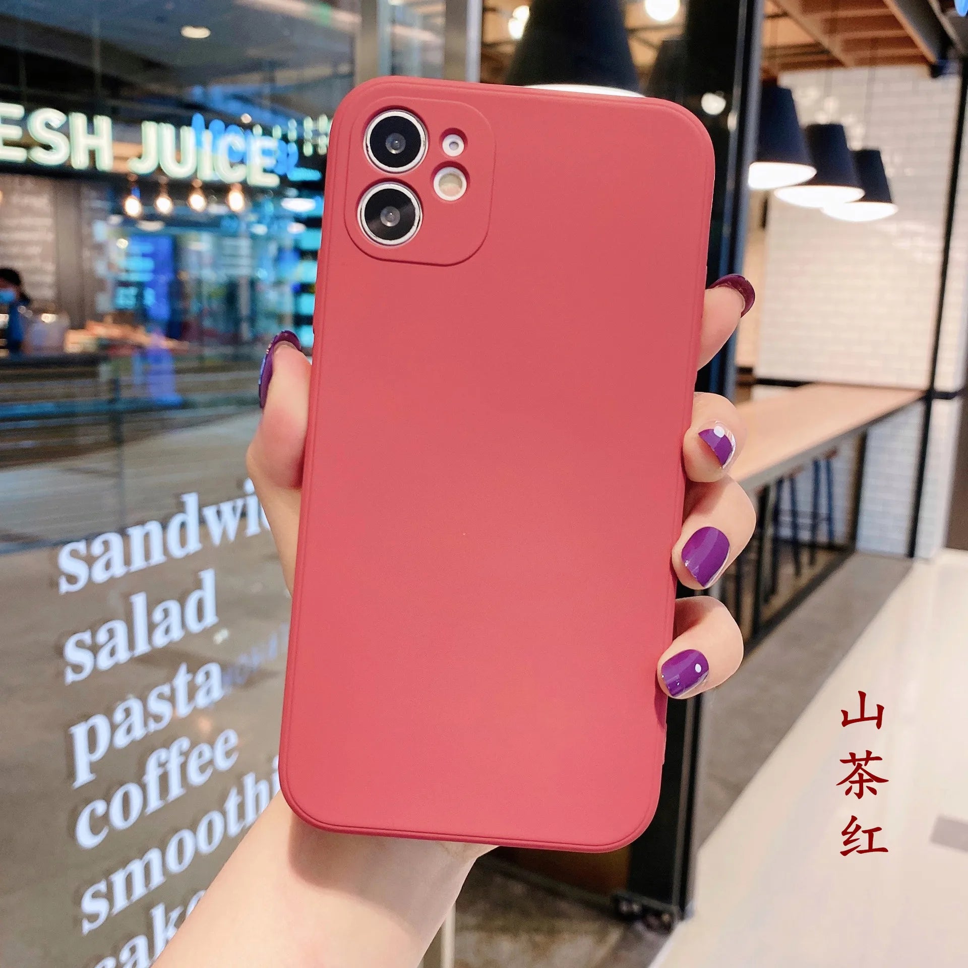 Liquid Silicone Shockproof Case for iPhone Series