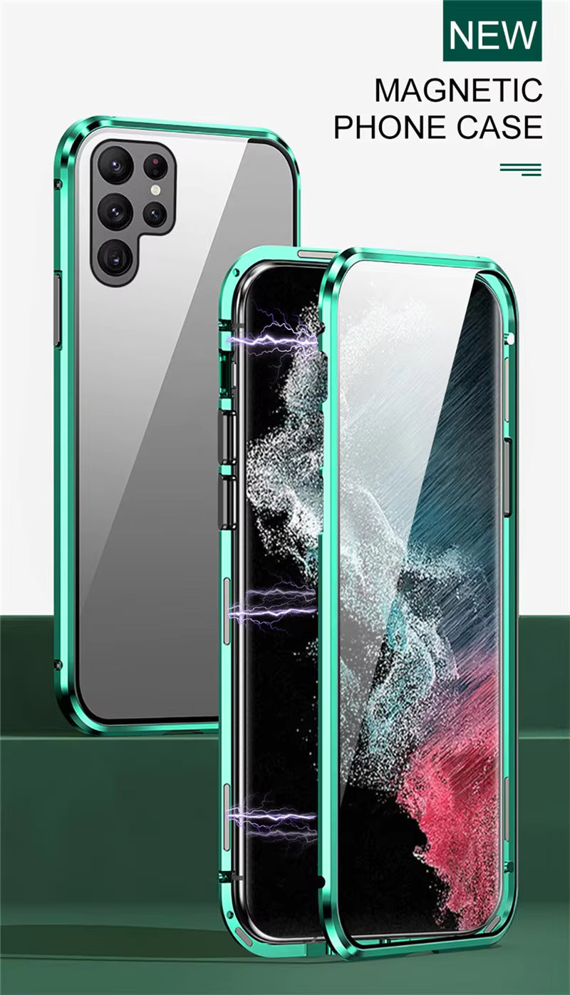 Samsung Anti-Peeping Magnetic Metal Case