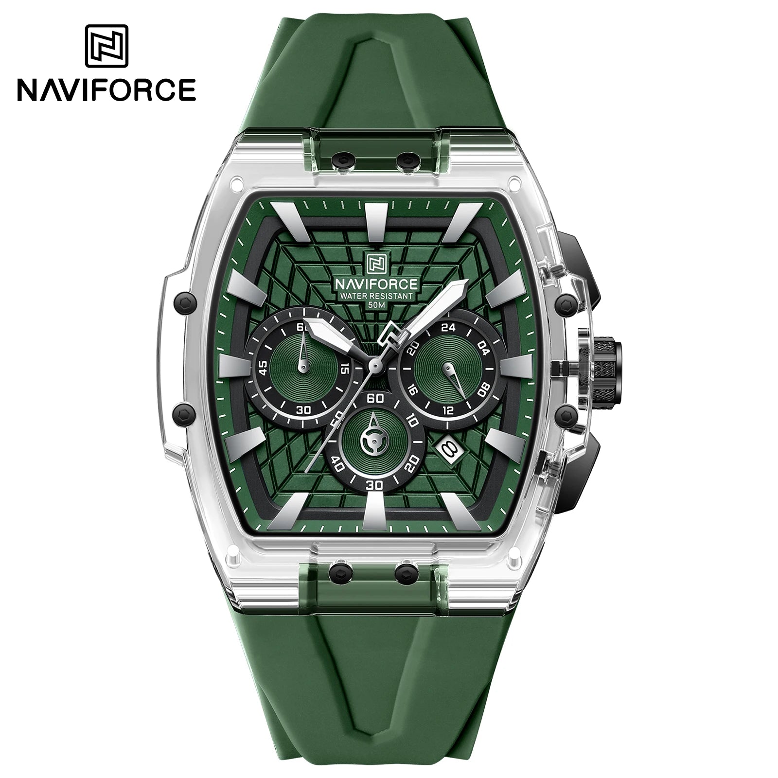 NAVIFORCE 6113 Men's Chronograph Watch, Waterproof