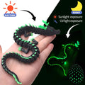 Black-Green Glowing Dragon Egg Figurine Decor