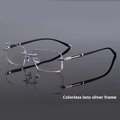 Rimless Anti-Blue Light Reading Glasses