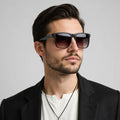 Men's Polarized Designer Sunglasses - Luxury Square Style 2026