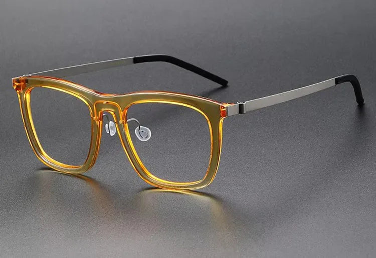 Luxury Acetate & Titanium Optical Frames for Men