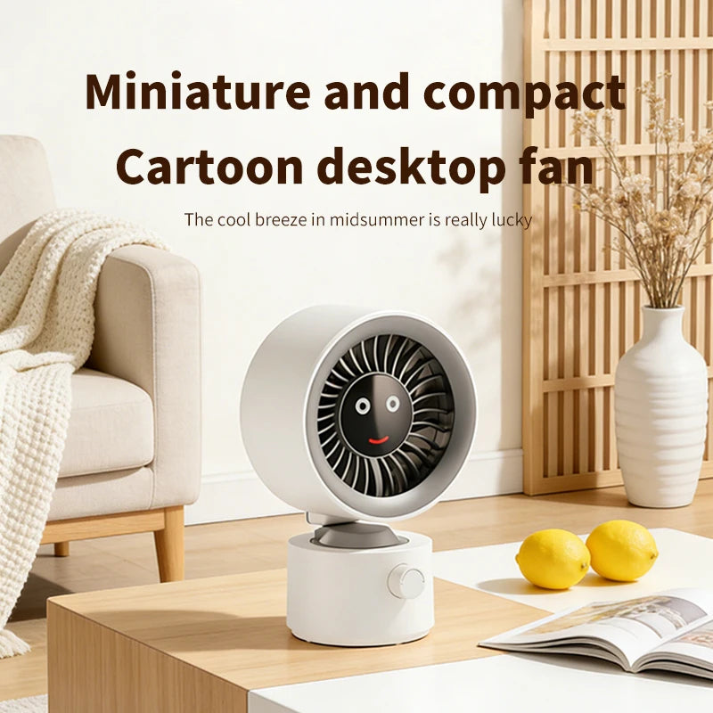 Air Circulating Desk Fan for Bedroom Home Office 100 Speed Settings