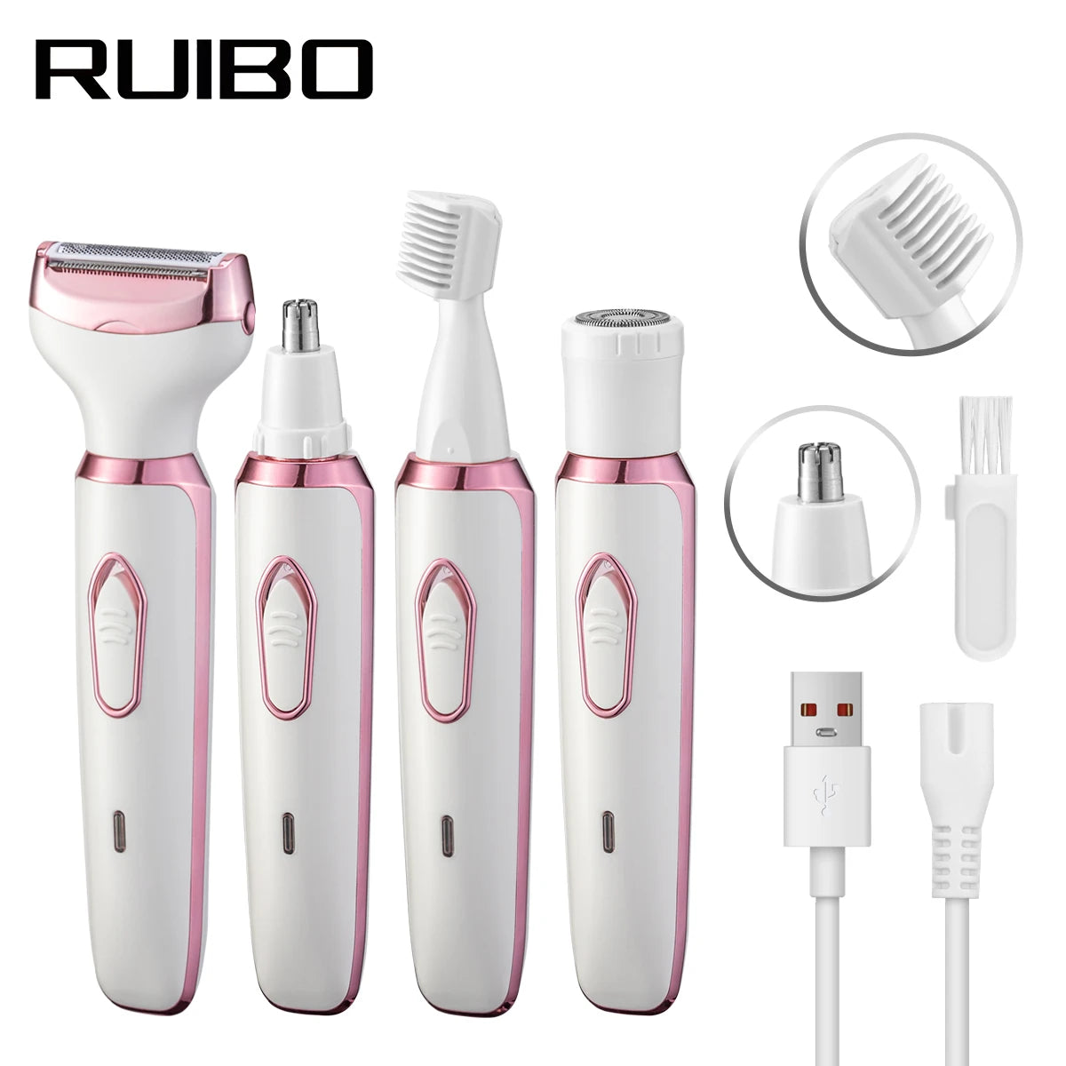 4 in 1 Women Electric Bikini Trimmer