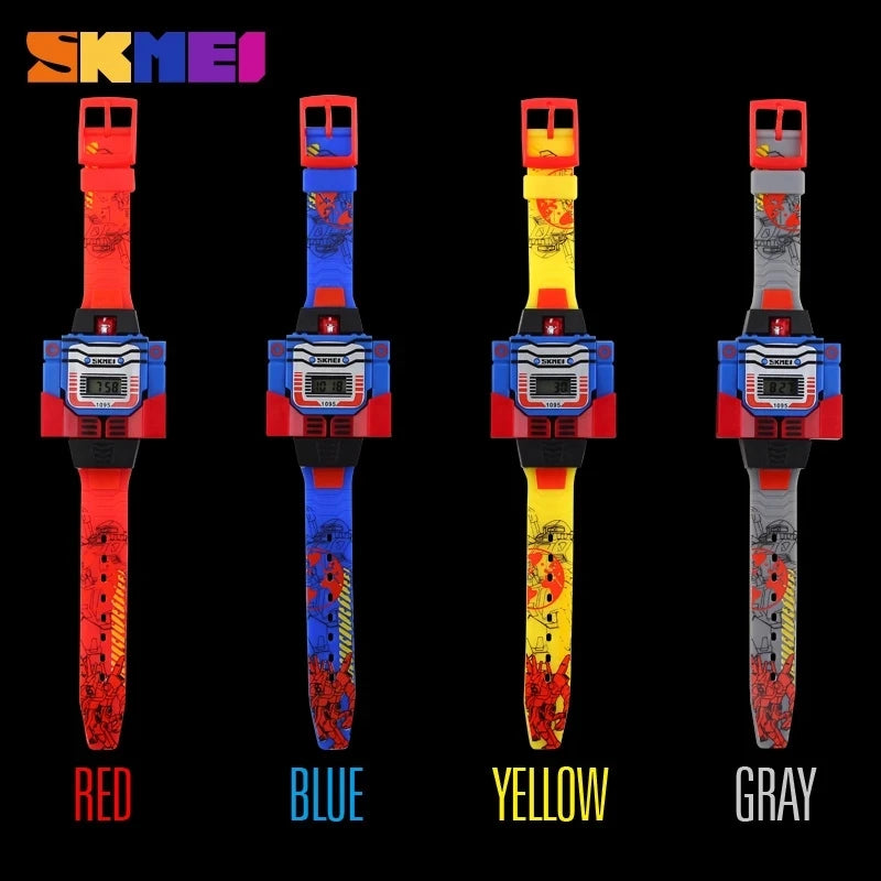 Cartoon Kids Digital Wristwatch