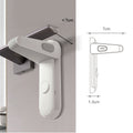 New Little Chicks Child Safety Door Handle Lock – Easy Install Baby Proof Lever Lock