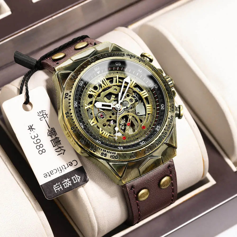 FNGEEN A275 Luxury Retro Men's Automatic Watch