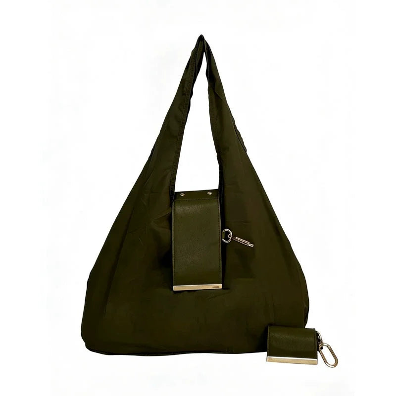 Custom New Portable Fashion Luxury Travel Daily Shopping Grocery Bag