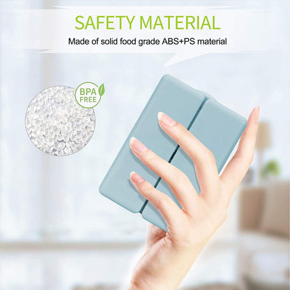 Portable 7-Grid Pill Organizer Box