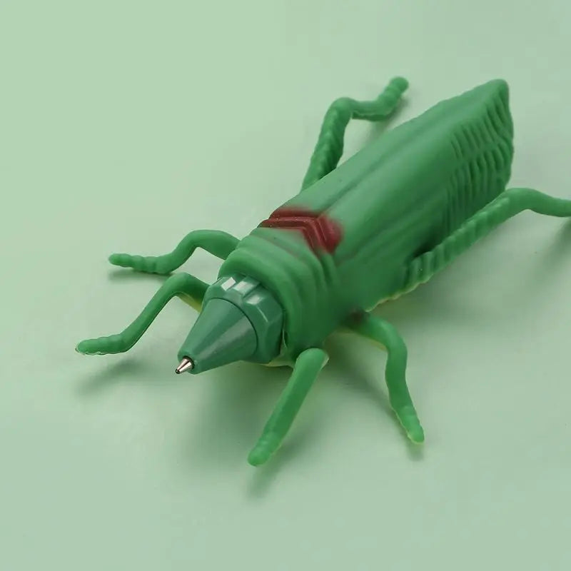 Funny Realistic 1.0mm ABS Simulation Locust Shaped Ballpoint Pen