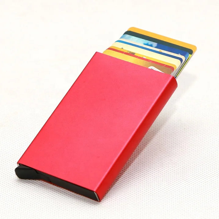 Factory Direct 10 Cards Large Capacity Automatic Aluminum RFID