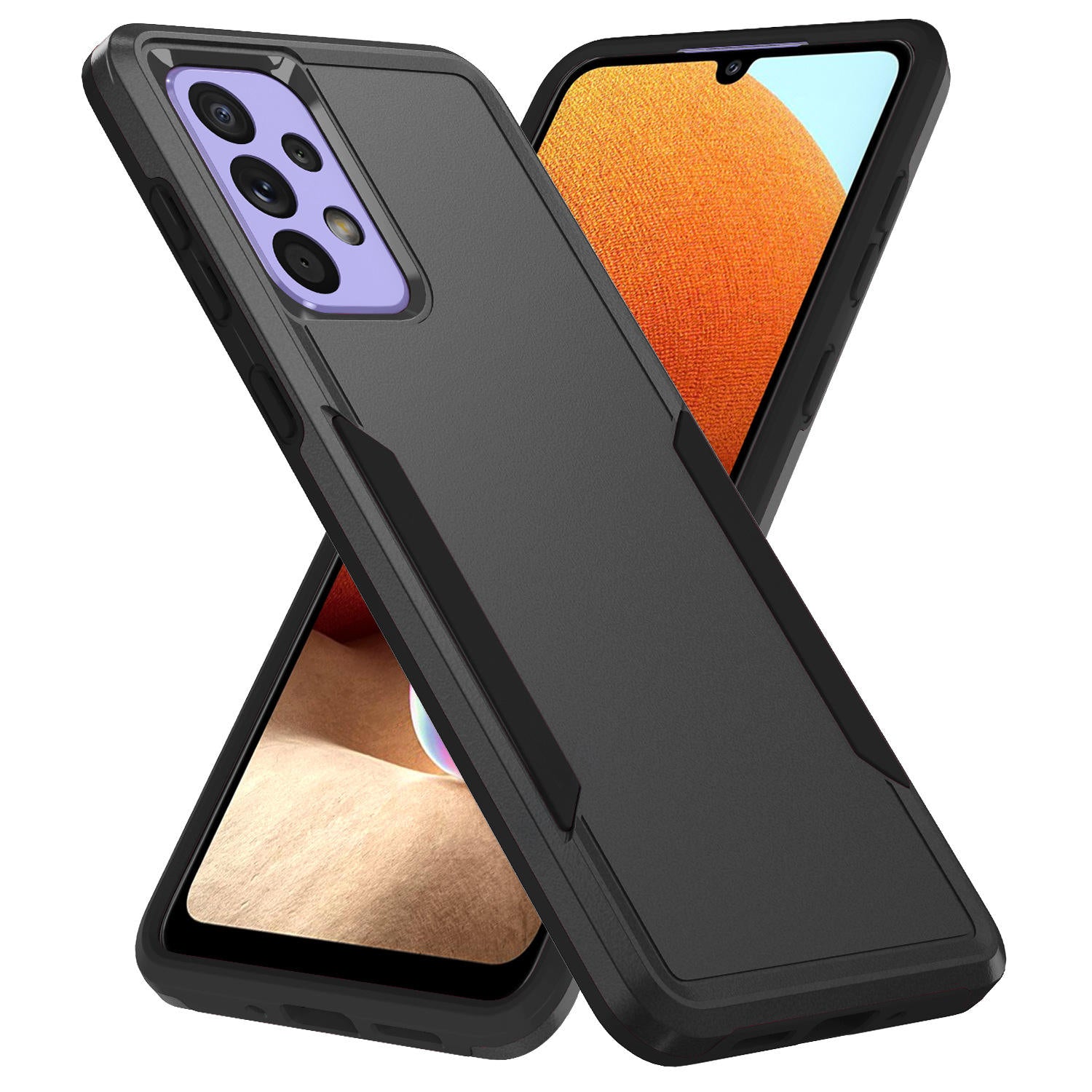 Anti-Drop Hard Back Protective Case for Samsung – Shockproof Slim Phone Cover