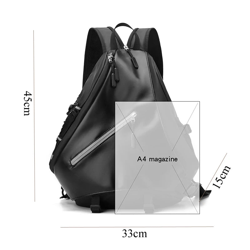 High Quality Waterproof Men's Chest Bag