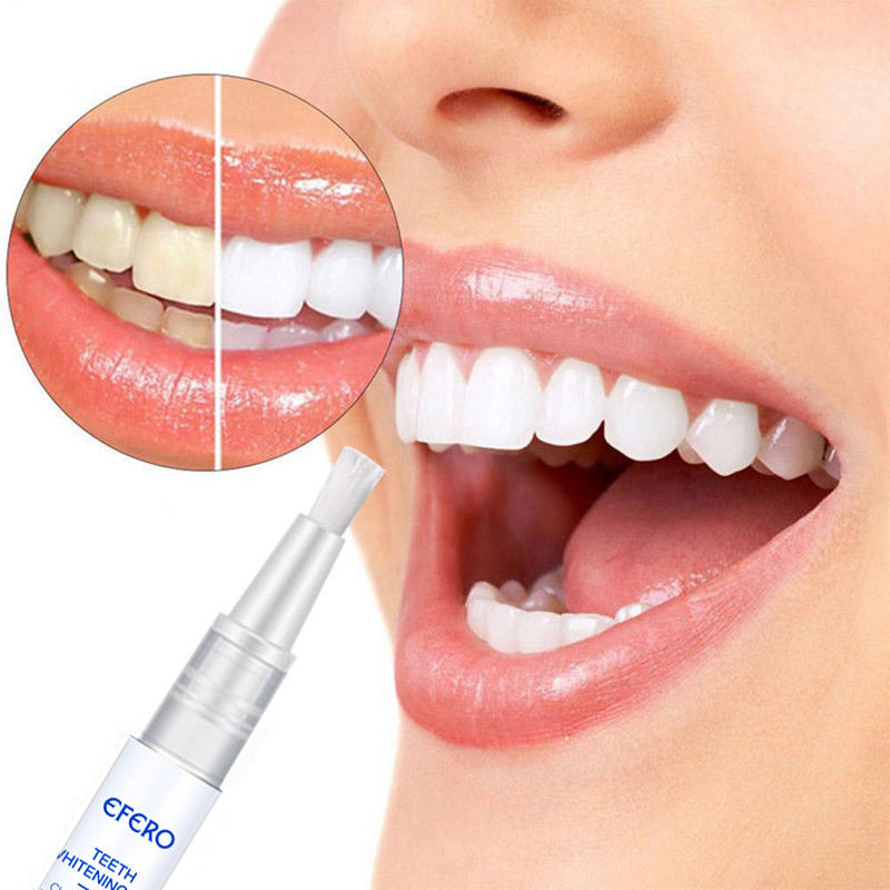 EFERO Teeth Whitening Pen – Dental Gel for Removing Tea, Coffee & Smoke Stains with Fresh Oral Care