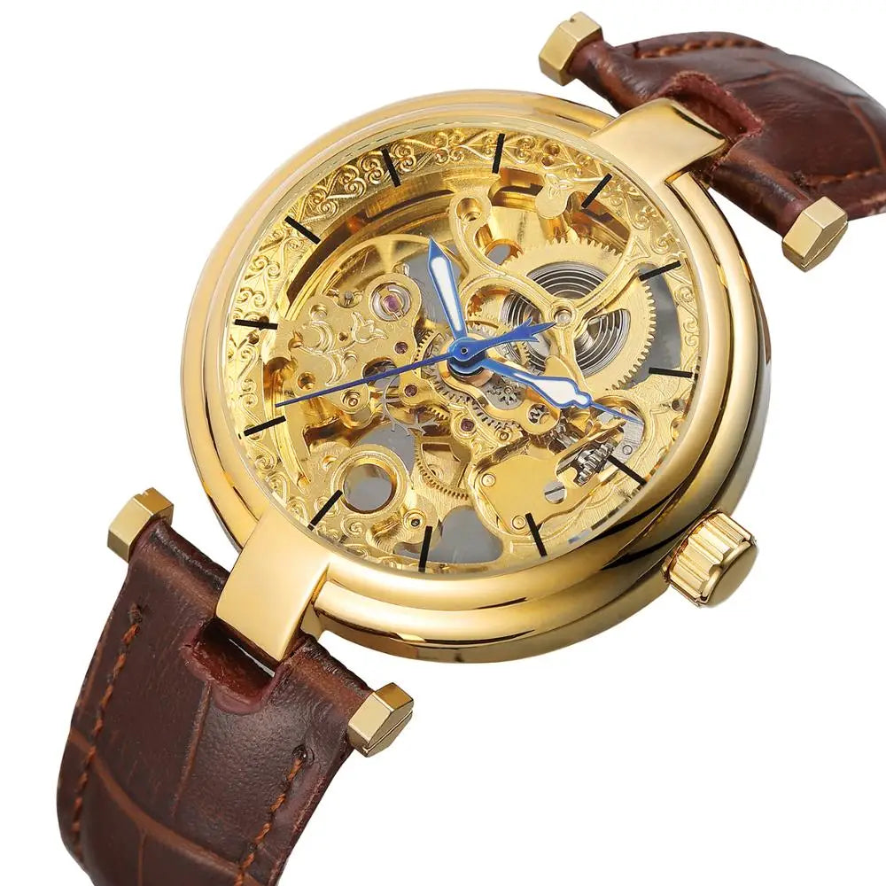 Forsining Skeleton Automatic Watch for Men