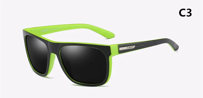 DUBERY Men's Polarized Sunglasses - New Design