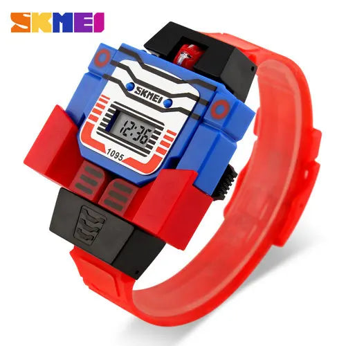 Cartoon Kids Digital Wristwatch