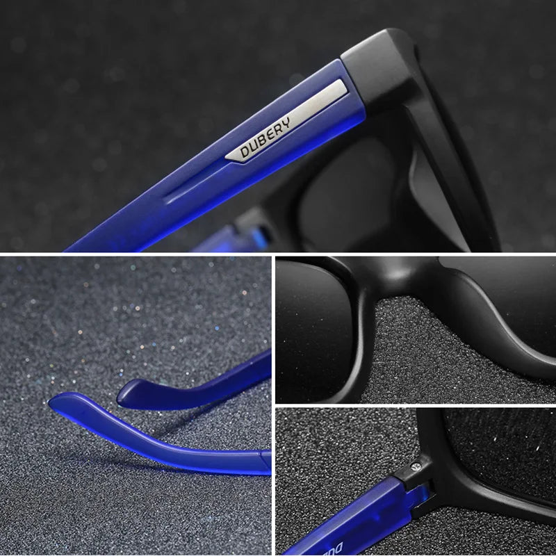 DUBERY Men's Polarized Sunglasses - New Design