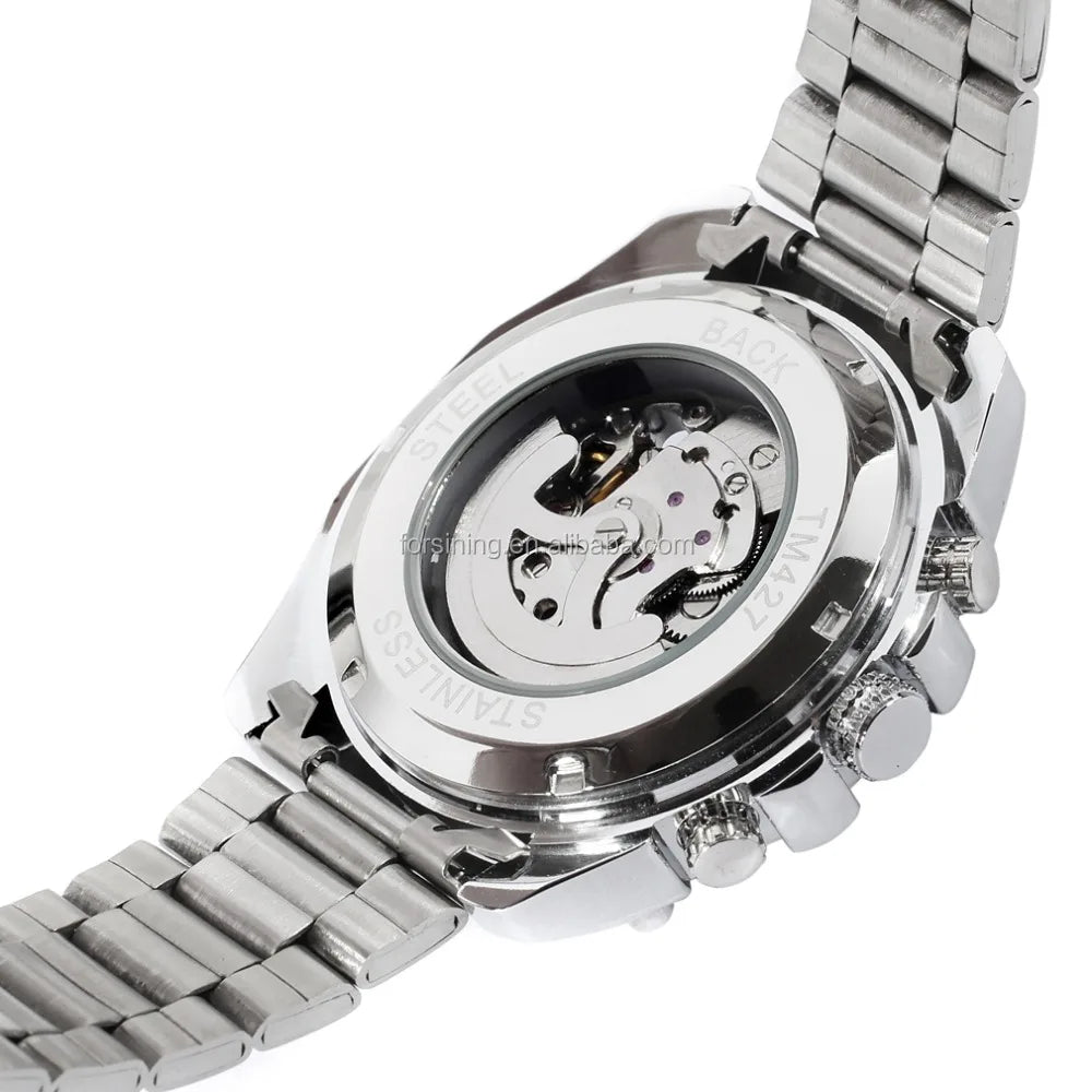 Luxury Men's Automatic Roman Numeral Watch